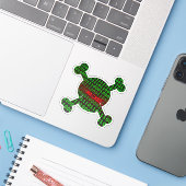 Gehakt Sticker (Laptop met iPhone)