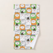 Gehakt theehanddoekset bad handdoek (Handdoek)