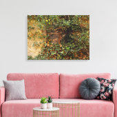 Gehakt venster canvas afdruk (Insitu (Woonkamer))