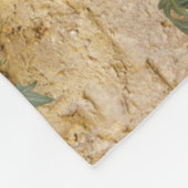 Gehakt venster fleece deken (Hoek)