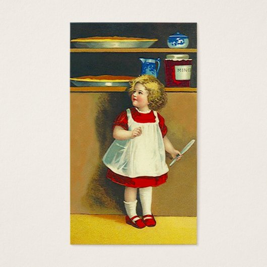 GEHAKT VLEES TAART MAND CADEAU LABEL KAART GEHAKT  (Voorkant)