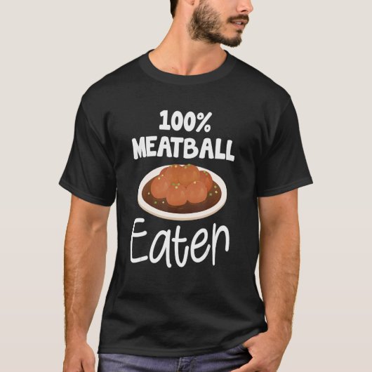gehaktbal recept gehaktbal voedsel t-shirt (Voorkant)