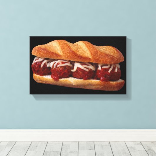 gehaktbalduif canvas afdruk (Insitu (Houten vloer))