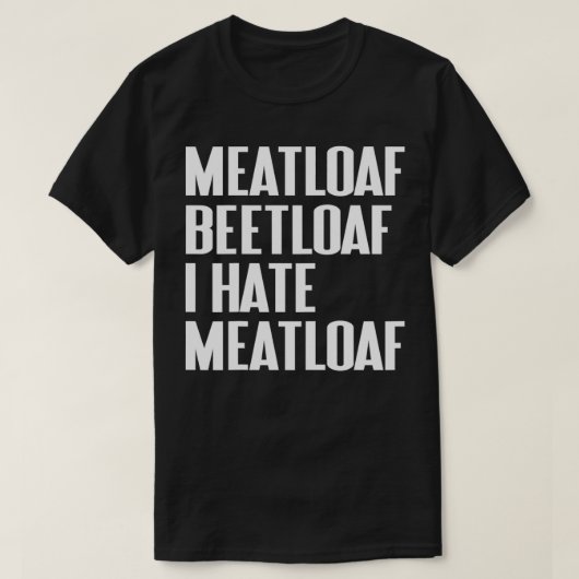 Gehaktbrood Gehaktbrood Grappig Kerstcadeau T-shirt (Design voorkant)