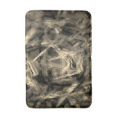 Gehakte beige vierkanten, gekleurd met "penseelstr badmat (Voorkant Verticaal)