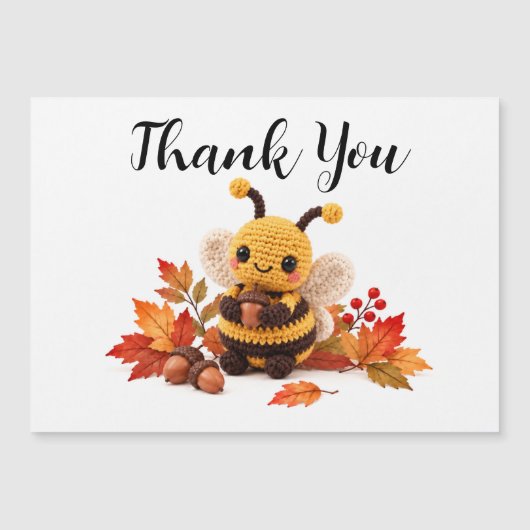 Gehakte hommel herfst bedankt (Voorkant)