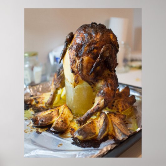 Gehakte kip poster (Voorkant)