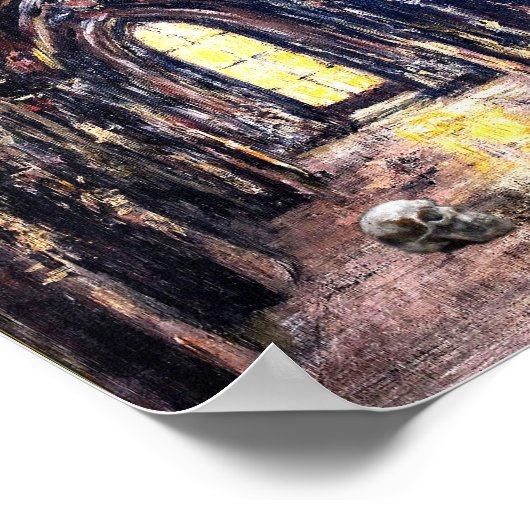 Gehakte mansie poster (Hoek)