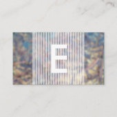 gehakte monogram loyaliteit klantenkaartje (Voorkant)