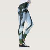 Gehakte palmbomen leggings (Rechts)