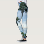 Gehakte palmbomen leggings (Links)