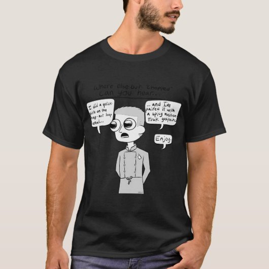 Gehakte Parodie T-shirt (Voorkant)