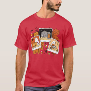 Gehakte poaroïden t-shirt