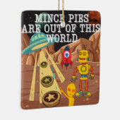 Gehakte taarten zijn uit deze wereld keramisch ornament (Rechts)