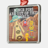 Gehakte taarten zijn uit deze wereld metalen ornament (Links)