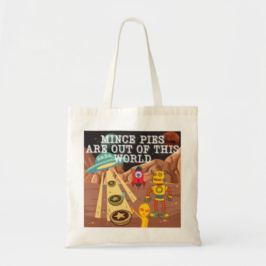 Gehakte taarten zijn uit deze wereld tote bag (Voorkant)