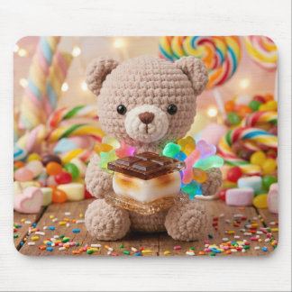 Gehakte Teddybeer met S'more Whimsy Muismat