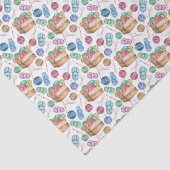 Gehakte tissue paper tissuepapier (Detail)