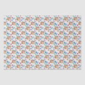 Gehakte tissue paper tissuepapier (Voorkant)