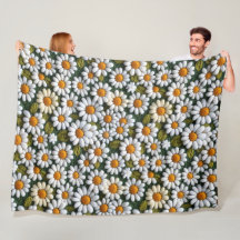 Gehakte Witte Madeliefjes Lente Wilde Bloemen