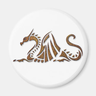 Gehamerd Rust Dragon Magneet