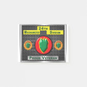 Gehandicapte 24e Mechanized Infantry Division Post-it® Notes (Voorkant)