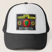 Gehandicapte 24e Mechanized Infantry Division Trucker Pet (Voorkant)