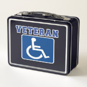 Gehandicapte gehandicapte veteraan (Achterkant)