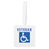 Gehandicapte gehandicapte veteraan decoratie (Voorkant)
