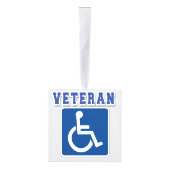 Gehandicapte gehandicapte veteraan decoratie (Rechts)