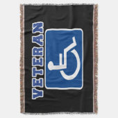 Gehandicapte gehandicapte veteraan deken (Voorkant Verticaal)