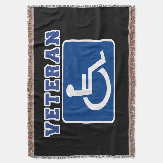 Gehandicapte gehandicapte veteraan deken (Voorkant Verticaal)