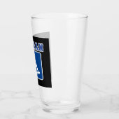 Gehandicapte gehandicapte veteraan glas (Links)