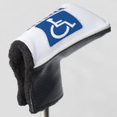 Gehandicapte gehandicapte veteraan golfheadcover (3/4 voorkant)