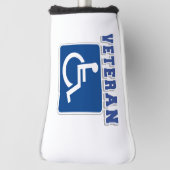 Gehandicapte gehandicapte veteraan golfheadcover (Draai 90)