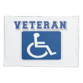 Gehandicapte gehandicapte veteraan kussensloop (Achterkant)