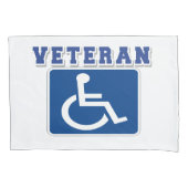 Gehandicapte gehandicapte veteraan kussensloop (Voorkant)