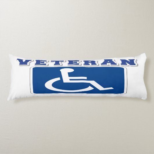 Gehandicapte gehandicapte veteraan lichaamskussen (Voorkant)