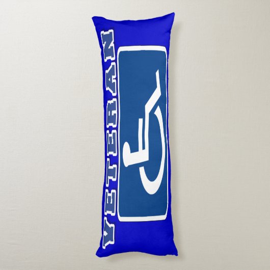 Gehandicapte gehandicapte veteraan lichaamskussen (Achterkant (Verticaal))