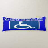 Gehandicapte gehandicapte veteraan lichaamskussen (Voorkant)