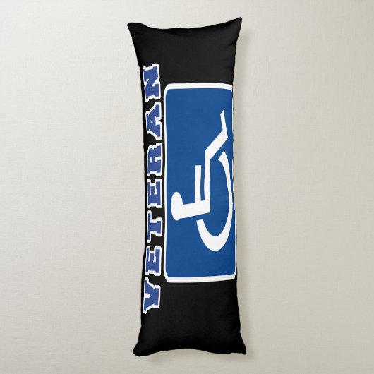 Gehandicapte gehandicapte veteraan lichaamskussen (Achterkant (Verticaal))