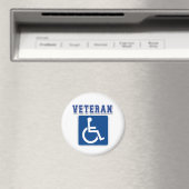 Gehandicapte gehandicapte veteraan magneet (Insitu (Vaatwasser))