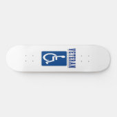 Gehandicapte gehandicapte veteraan persoonlijk skateboard (Horizontaal)