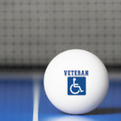 Gehandicapte gehandicapte veteraan pingpongbal (Net)