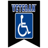 Gehandicapte gehandicapte veteraan vlaggetjes (Tweede vlag)