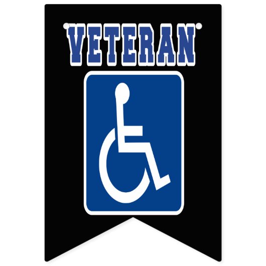 Gehandicapte gehandicapte veteraan vlaggetjes (Tweede vlag)