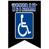 Gehandicapte gehandicapte veteraan vlaggetjes (Eerste vlag)