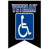Gehandicapte gehandicapte veteraan vlaggetjes (Derde vlag)
