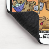 Gehandicapte Koekjes Funny Internet geeft T - shir Muismat (Hoek)