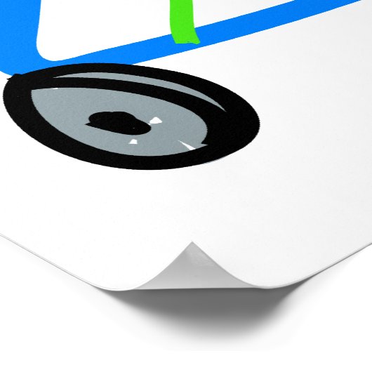 Gehandicapte meid poster (Hoek)